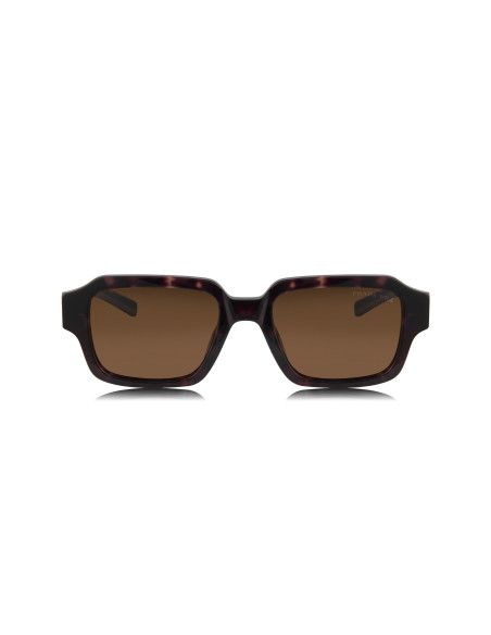 Prada SPR 02ZS 2AU-01D Square Shape Tortoise Polarized