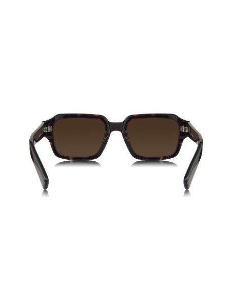 Prada SPR 02ZS 2AU-01D Square Shape Tortoise Polarized