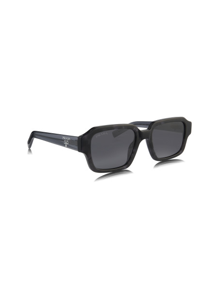 Prada SPR 02ZS 13F-07T Square Shape Grey Graphite Stone