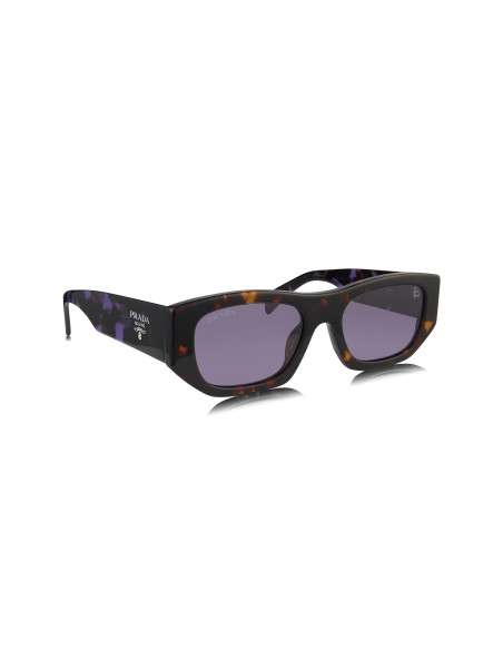 Prada SPR A01S 14O-50B Square Shape Havana Violet