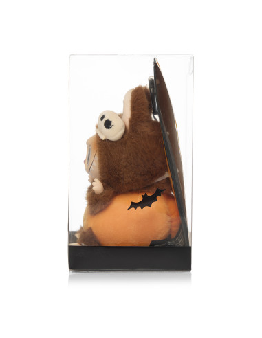 Pop Mart Labubu Halloween Sitting Pumpkin Vinyl Plush Pendant