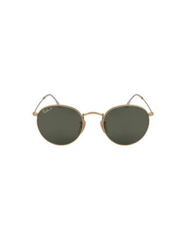 Ray Ban Rb3447 112/58 Round Metal G-15 Gold Polarized