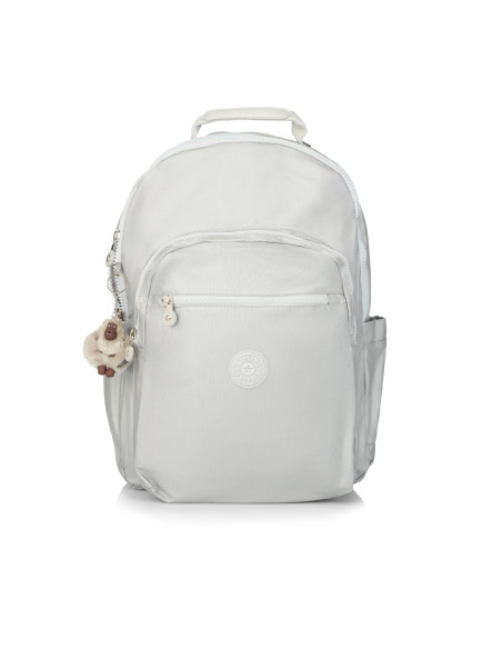 Kipling Seoul UP Laptop Backpack Kl3040 Bright Silver