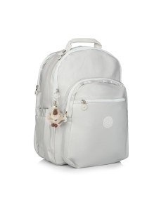 Kipling Seoul UP Laptop Backpack Kl3040 Bright Silver