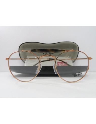 Ray Ban Oftalmico Rb3747v 2501 Round Double Bridge | Sunnies.uno