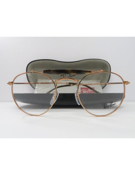 Ray Ban Oftalmico Rb3747v 2501 Round Double Bridge | Sunnies.uno