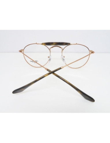 Ray Ban Oftalmico Rb3747v 2501 Round Double Bridge | Sunnies.uno