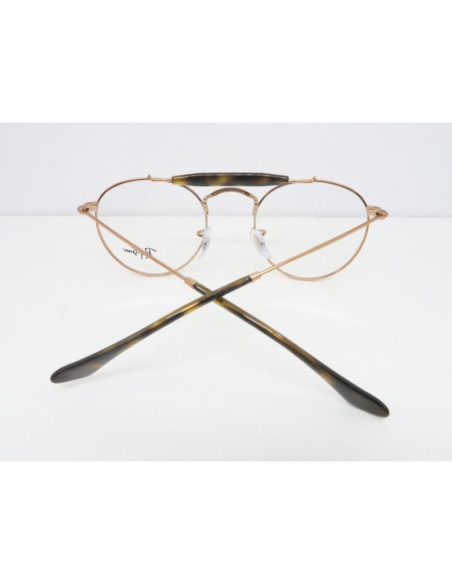 Ray Ban Oftalmico Rb3747v 2501 Round Double Bridge | Sunnies.uno