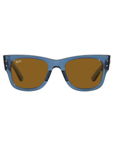 Ray Ban RB0840S 954/33 Mega Wayfarer Carey Cafe 2