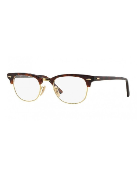 Ray Ban Oftalmico Rb5154 2012 Clubmaster Optics Carey Plateado | Su...