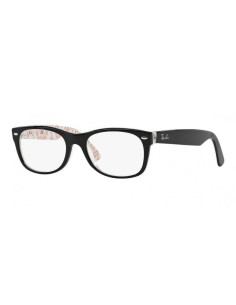 Ray Ban Oftalmico Rb5184 2479 New Wayfarer Negro Brillante Rojo | S... 2