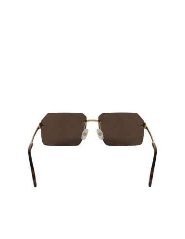 Fendi FE40043U 33G Sky Sunglasses Coffe Gold