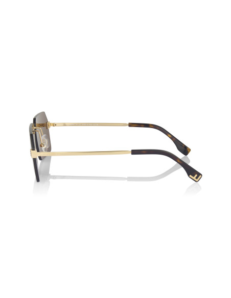 Fendi FE40043U 33G Sky Sunglasses Coffe Gold