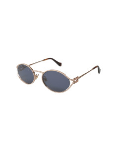 Miu Miu MU 52YS ZVF-1V1 Oval Shape Pink Gold Blue
