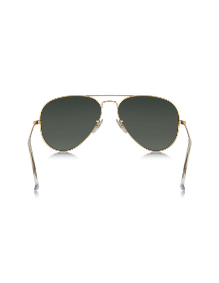 Ray Ban Rb3025 W3234 Aviator Negro Dorado G15 Gota chica | Sunnies.uno