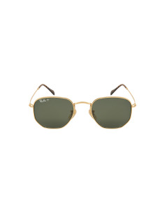 Ray Ban Rb3548n 001/58 Hexagonal Flat Negro G-15 Dorado Polarizado ... 2