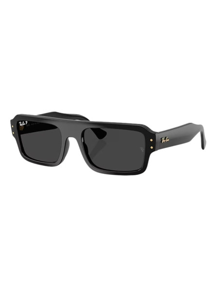 Ray Ban Rb3548n 001/58 Hexagonal Flat Negro G-15 Dorado Polarizado ...