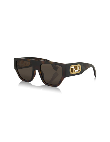Fendi FF0842/S 138 Square Shape Ambar Dorado
