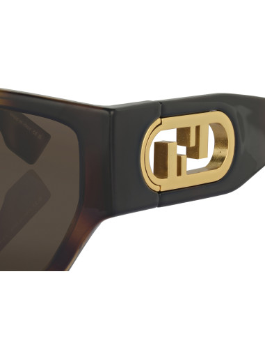 Fendi FF0842/S 138 Square Shape Ambar Dorado