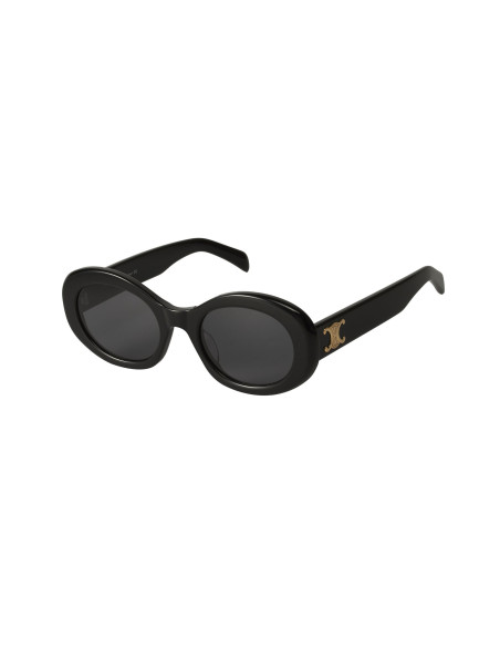 Celine CL40194U 5201A Oval Shape Negro Dorado