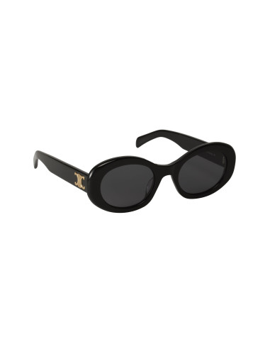 Celine CL40194U 5201A Oval Shape Negro Dorado