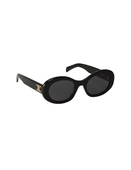 Celine CL40194U 5201A Oval Shape Negro Dorado