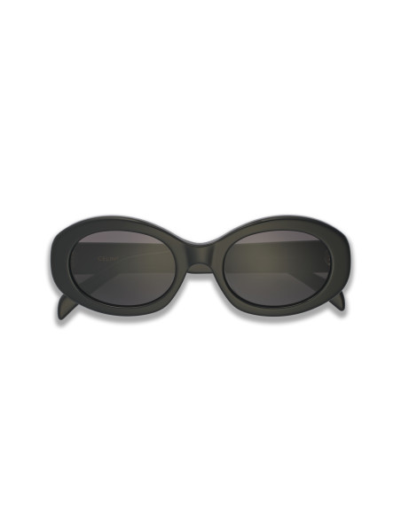 Celine CL40194U 5201A Oval Shape Negro Dorado