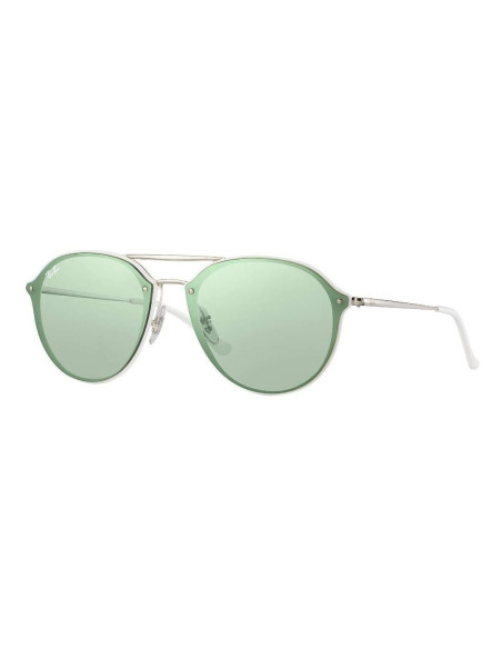 Ray Ban Rb4292n 671/30 Aviator Blaze Double Bridge Plateado | Sunni...