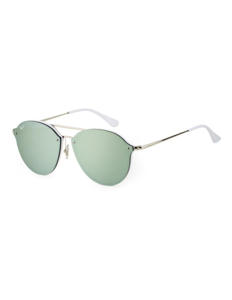 Ray Ban Rb4292n 671/30 Aviator Blaze Double Bridge Plateado | Sunni...