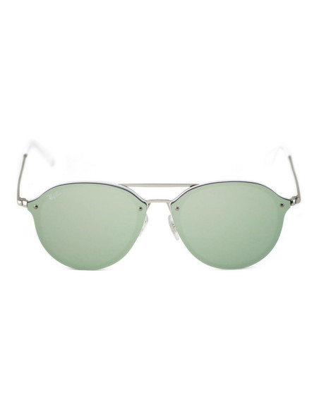 Ray Ban Rb4292n 671/30 Aviator Blaze Double Bridge Plateado | Sunni...