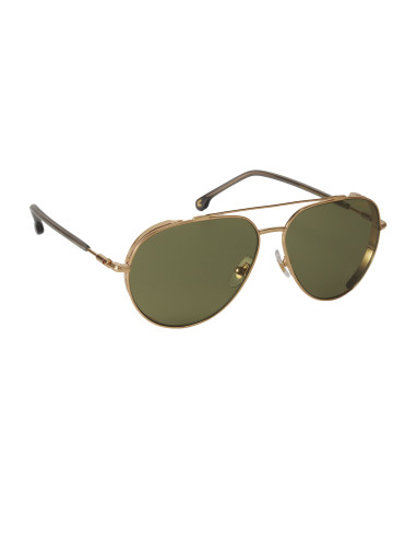 CARRERA 221/S LOJQT Aviator Shape Verde Dorado Original Sin accesorios