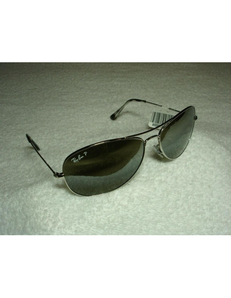 Ray Ban Rb3562 003/5j Cockpit Chromance Plata Polarizado | Sunnies.uno