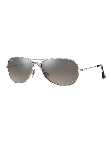 Ray Ban Rb3562 003/5j Cockpit Chromance Plata Polarizado | Sunnies.uno
