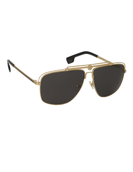 Versace VE2242 100287 New Aviator Black Pale Gold