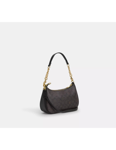 Coach Teri Shoulder Bag In Signature Canvas