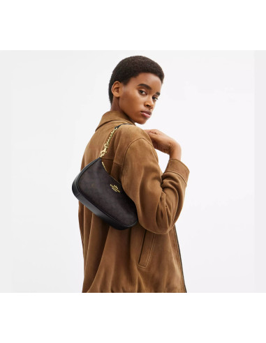 Coach Teri Shoulder Bag In Signature Canvas