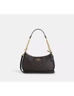Coach Teri Shoulder Bag In Signature Canvas