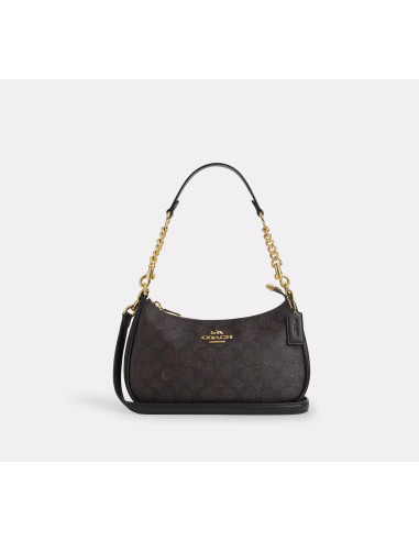Coach Teri Shoulder Bag In Signature Canvas