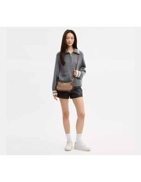 Coach Teri Shoulder Bag In Signature Canvas