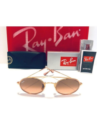 Ray Ban Rb3847n 912031 Oval Double Bridge G15 Original | Sunnies.uno