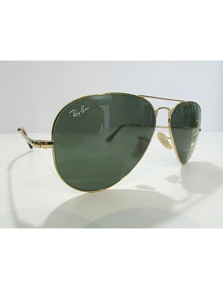 Ray Ban Rb3689 906447 New Aviator Cafe Polarizado Dorado | Sunnies.uno