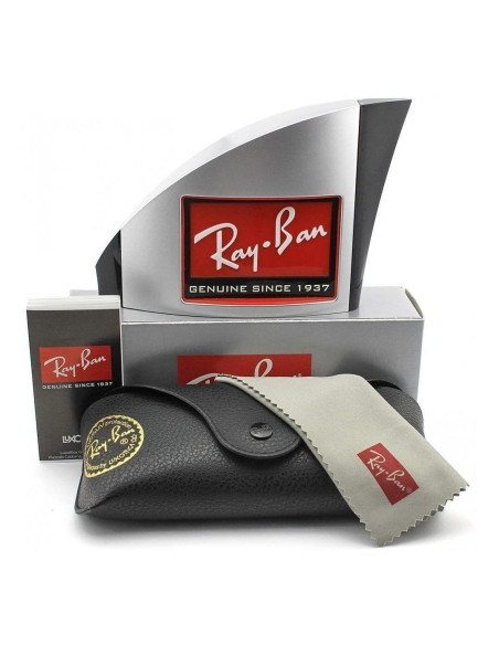 Ray Ban Rb3647n 001/7o Round Double Bridge Rosa Espejo Dorad | Sunn...