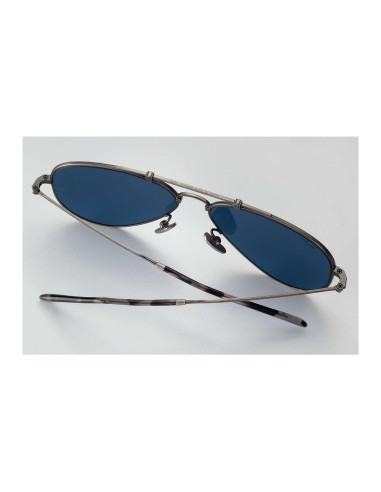 Ray Ban Rb8125 9138t0 Aviator Titanium Blue Classic Pewter | Sunnie...