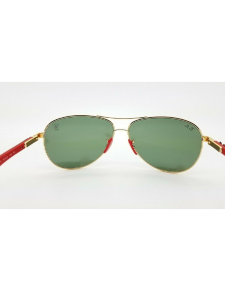 Ray Ban RB8313M 003/H0 Aviator Scuderia Ferrari Fibra de carbono | ...