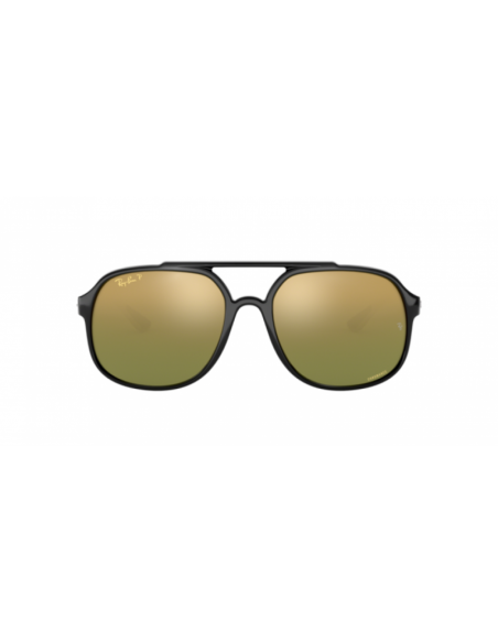Ray Ban RB4312CH 601/J0 Aviator Chromance Gris polarizado degradado...
