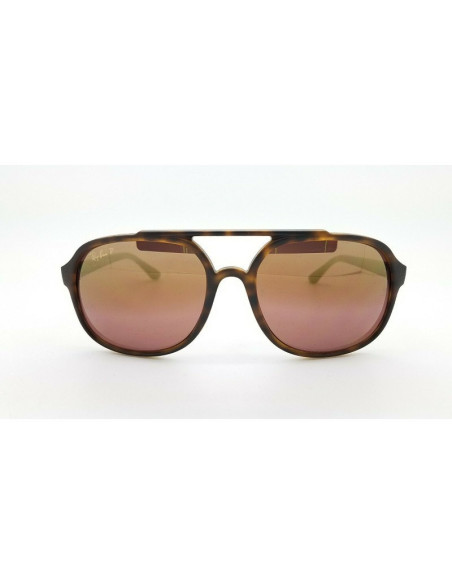 Ray Ban RB4312CH 601/J0 Aviator Chromance Gris polarizado degradado...