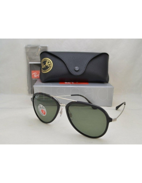 Ray Ban Rb4298 601/71 Aviator Highstreet Gris degradado Negro | Sun...
