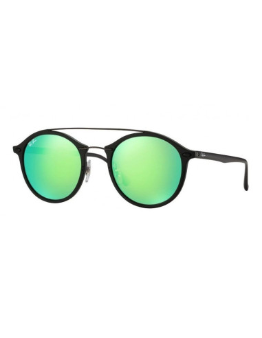 Ray Ban Rb4266 601/71 Round Double Bridge Lightray Negro G15 | Sunn...