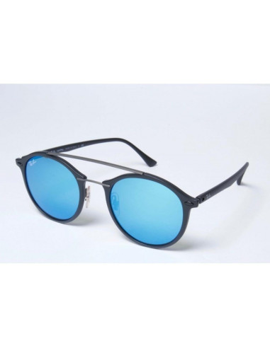 Ray Ban Rb4266 601/71 Round Double Bridge Lightray Negro G15 | Sunn...