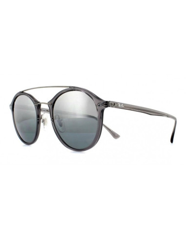 Ray Ban Rb4266 601/71 Round Double Bridge Lightray Negro G15 | Sunn...